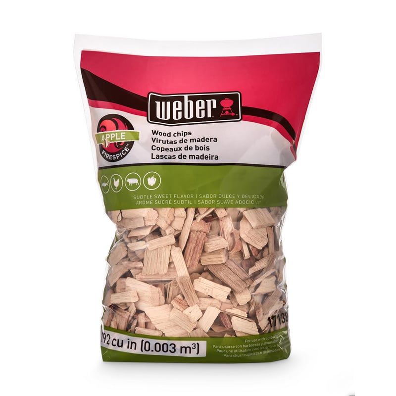 Weber Firespice All Natural Apple Wood Smoking Chips 192 cu in