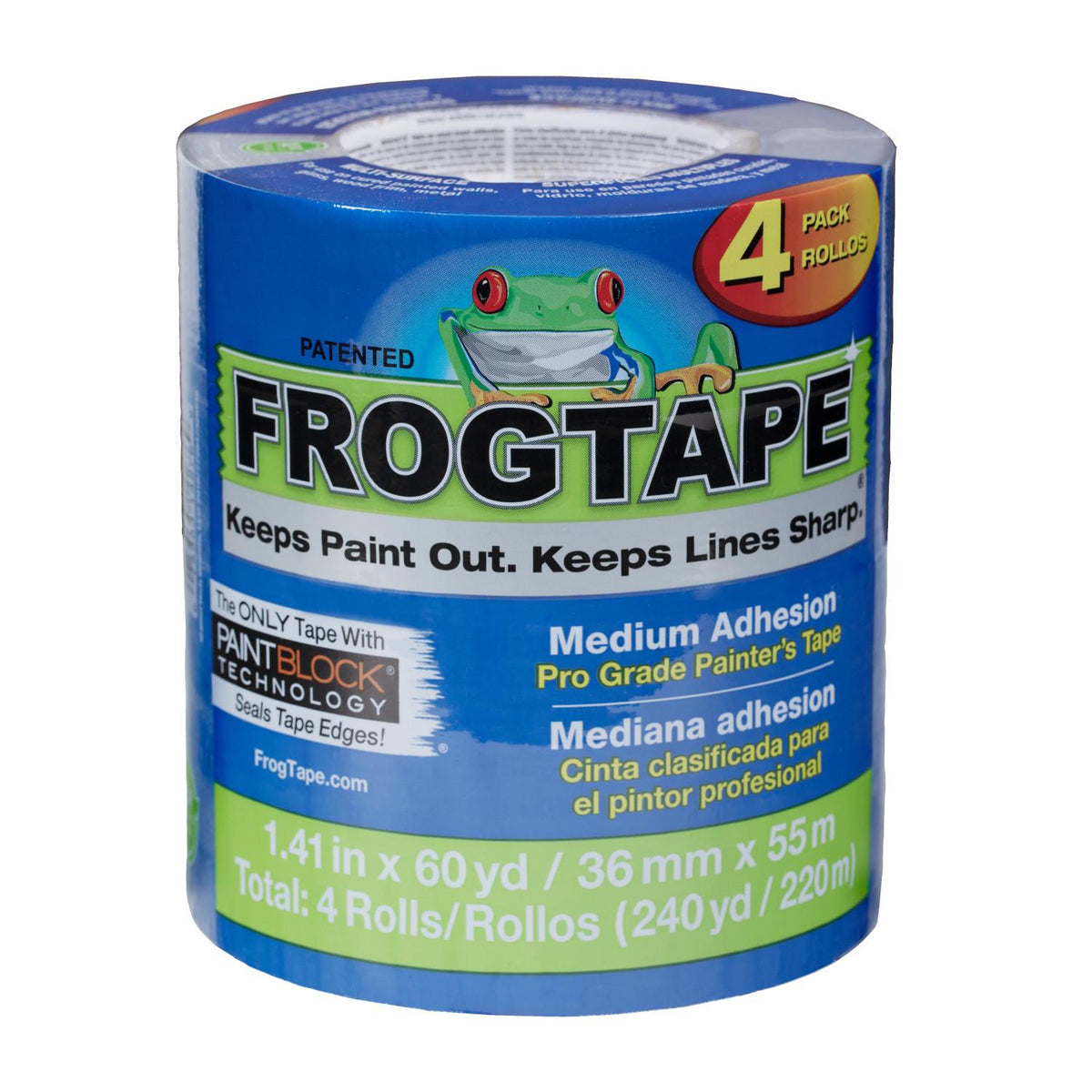 PTR TPE BL 1.41"X60YD4PK