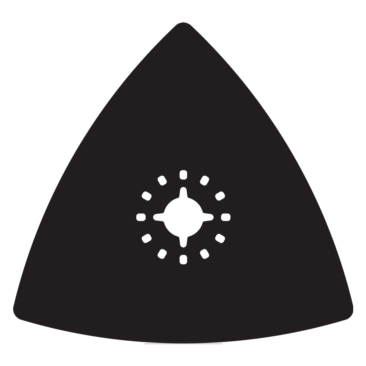 Diablo 3-1/8 in. Ceramic Blend Hook and Lock Triangle Sanding Sheet (DCT318220H10G)