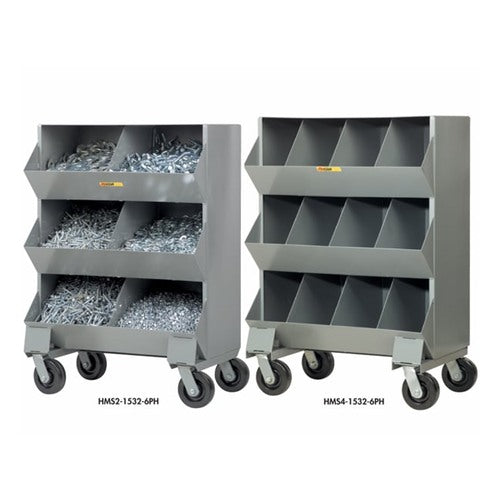 15" × 32" | All-Welded Mobile Storage Bins
