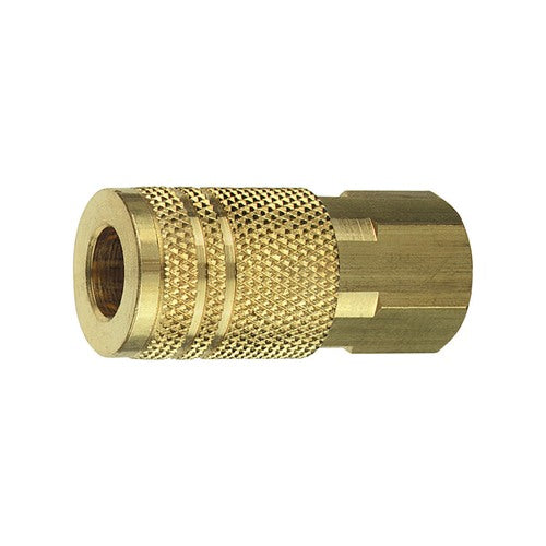 Amflo Brass 1/4 in. I/M Style Coupler 3/8 in. Female 1 pc