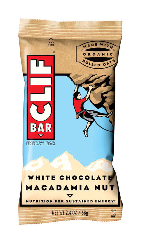 Clif Bar White Chocolate Macadamia Nut Energy Bar 2.4 oz Packet