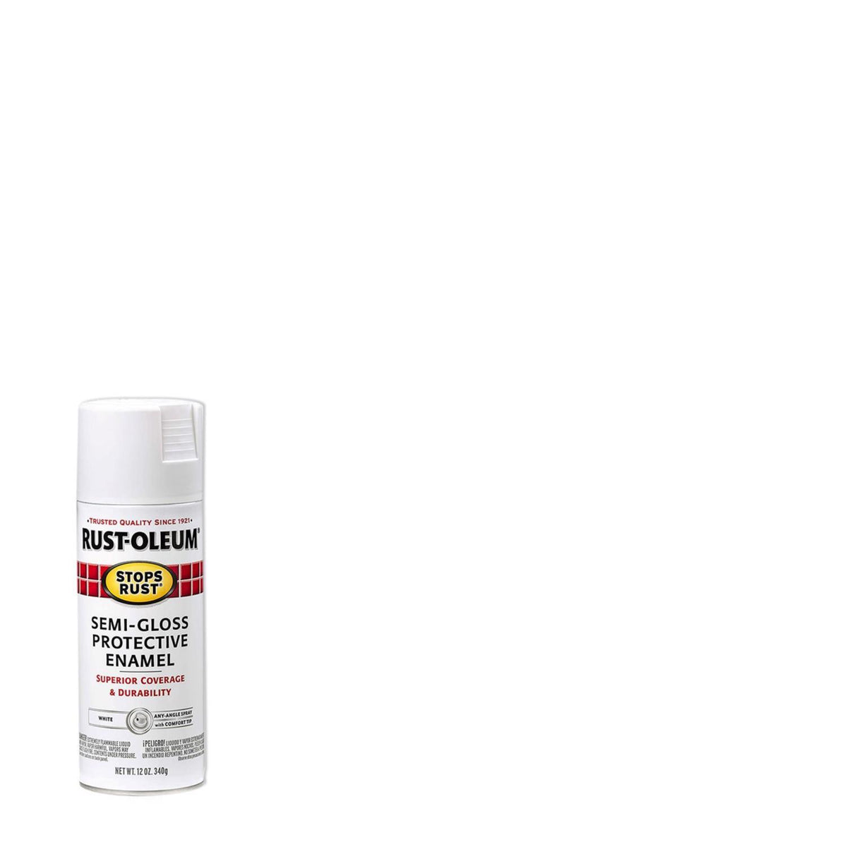SPRYPAINT S-G WHITE 12OZ