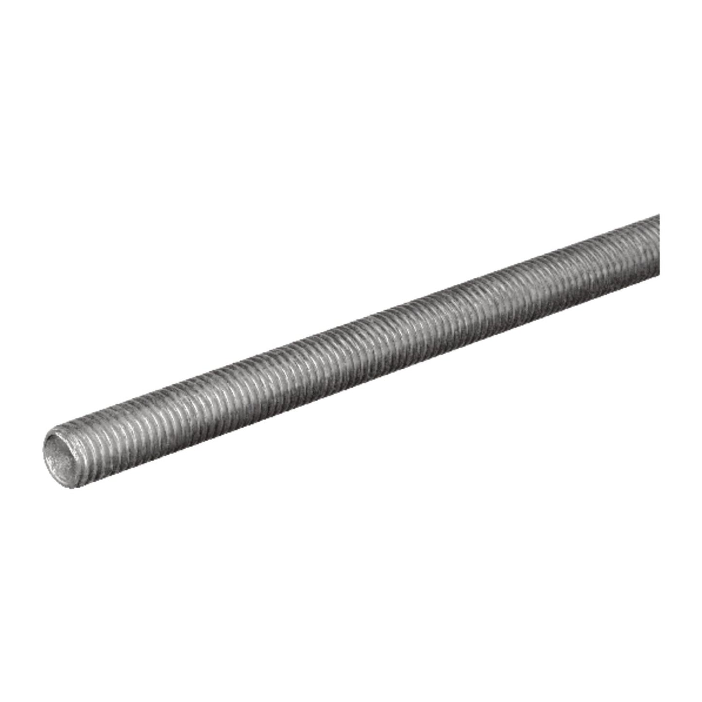 SteelWorks 1/2 in. D X 36 in. L Zinc-Plated Steel Threaded Rod