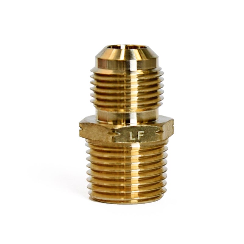 ATC 1/2 in. Flare X 1/2 in. D D MPT Brass Adapter