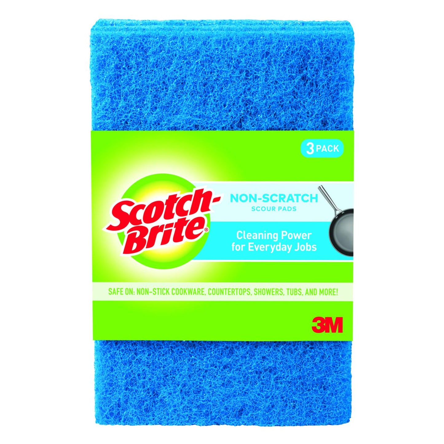 SCOURPAD NOSCRTCH 3PK