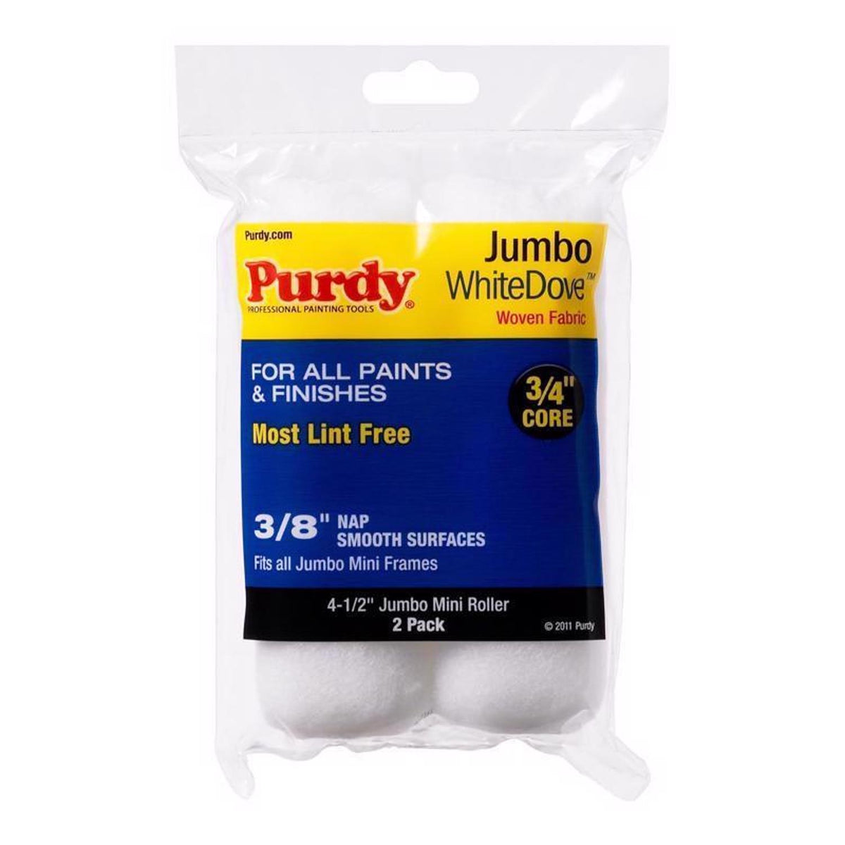 ROLLER4.5"JUMBO WD3/8PK2