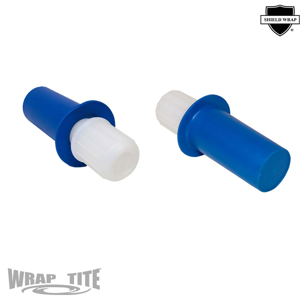 Blue Plastic Tension handle 1 3/4" core