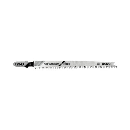 Bosch 4-1/2 in. High Carbon Steel T-Shank Jig Saw Blade 12 TPI 5 pk