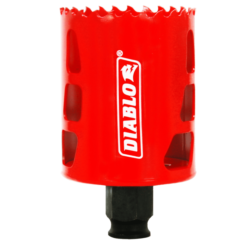 Diablo Snap-Lock Plus 2-1/8 in. Bi-Metal 2-3/8 in. L Hole Saw Arbor Included