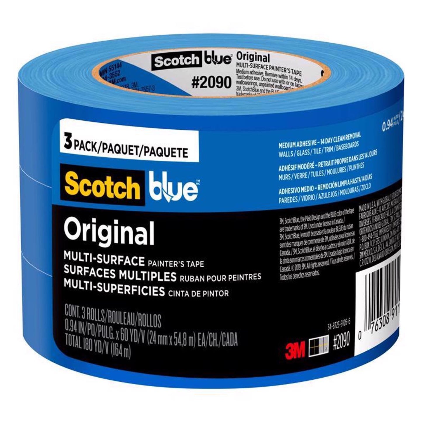 ORIG PT TP .94"X60YD 3PK