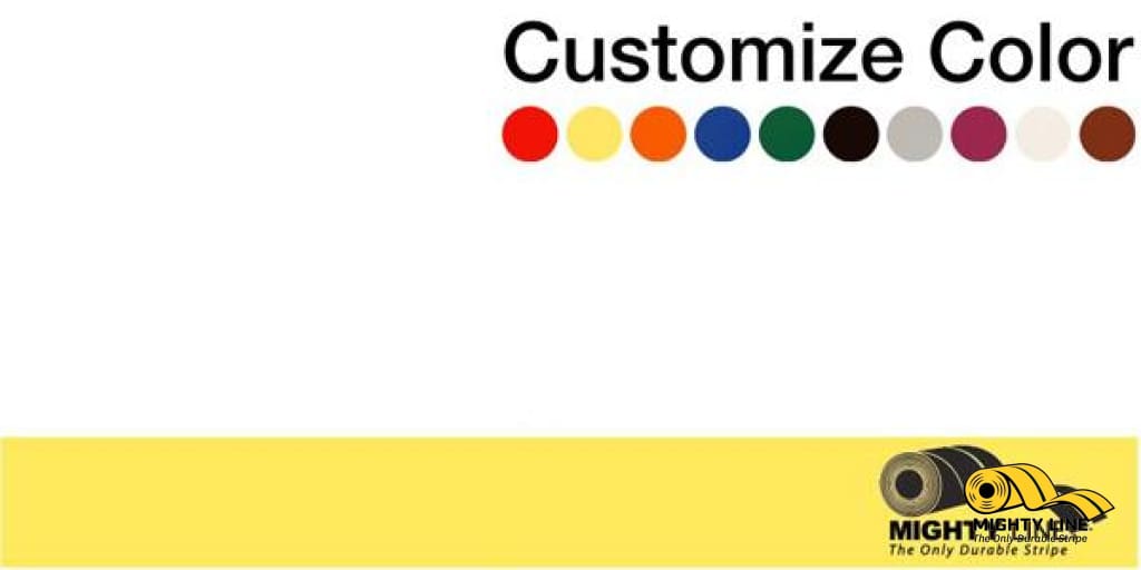 Custom 2” Repeating Floor Tape for Your Facility