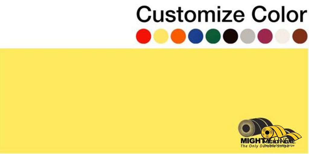 Customizable 6” Repeating Message Floor Tape