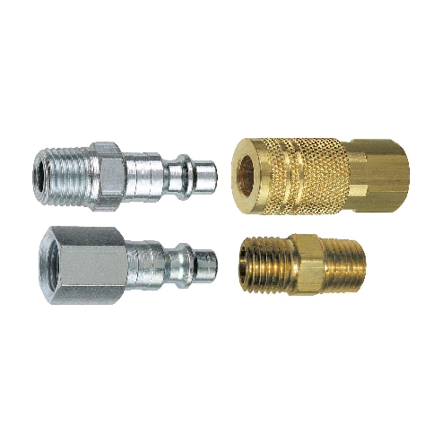 Air Coupler/Plug Kit 4Pc