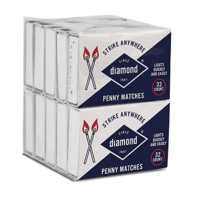 Diamond Greenlight 1.75 in. L Strike Anywhere Matches 32 pc