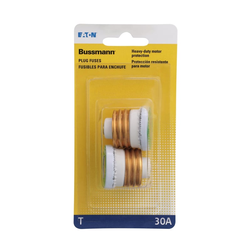Bussmann 30 amps Time Delay Plug Fuse 2 pk