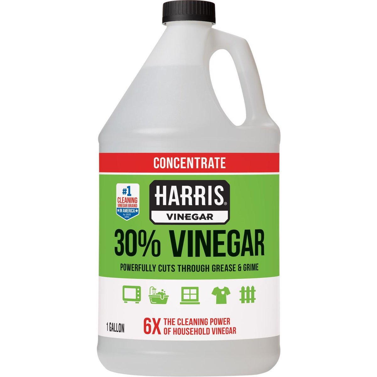 CLN VINEGAR LQD 128OZ