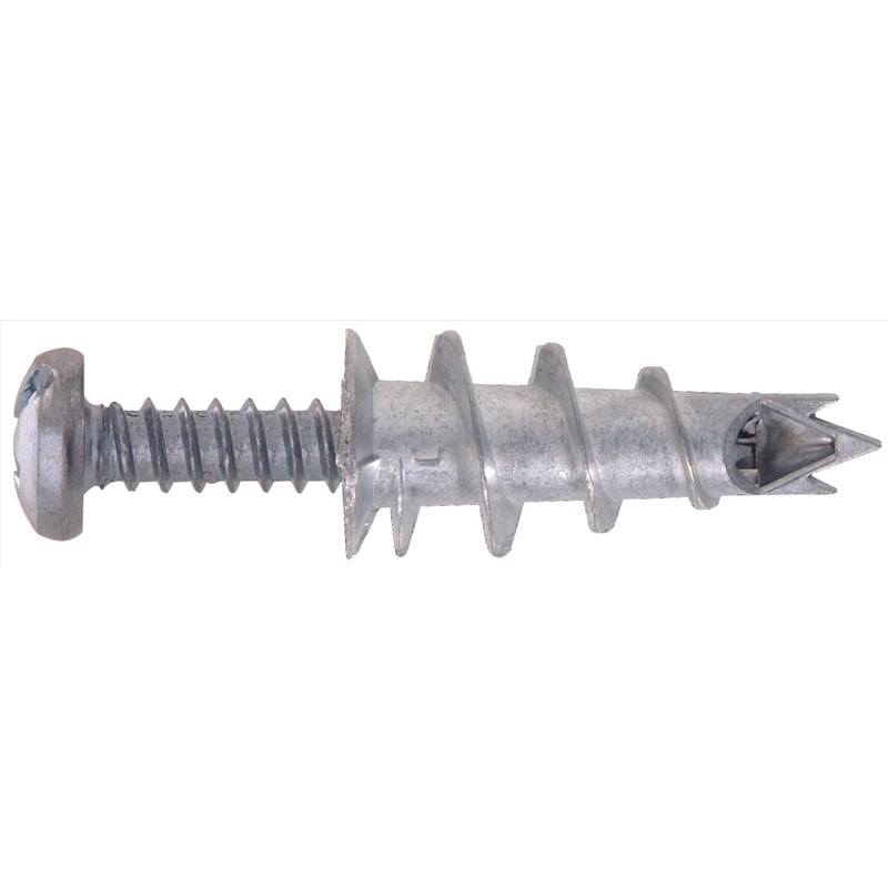 HILLMAN .164 in. D X 1.5 in. L Zinc Pan Head Drywall Anchors 10 pc