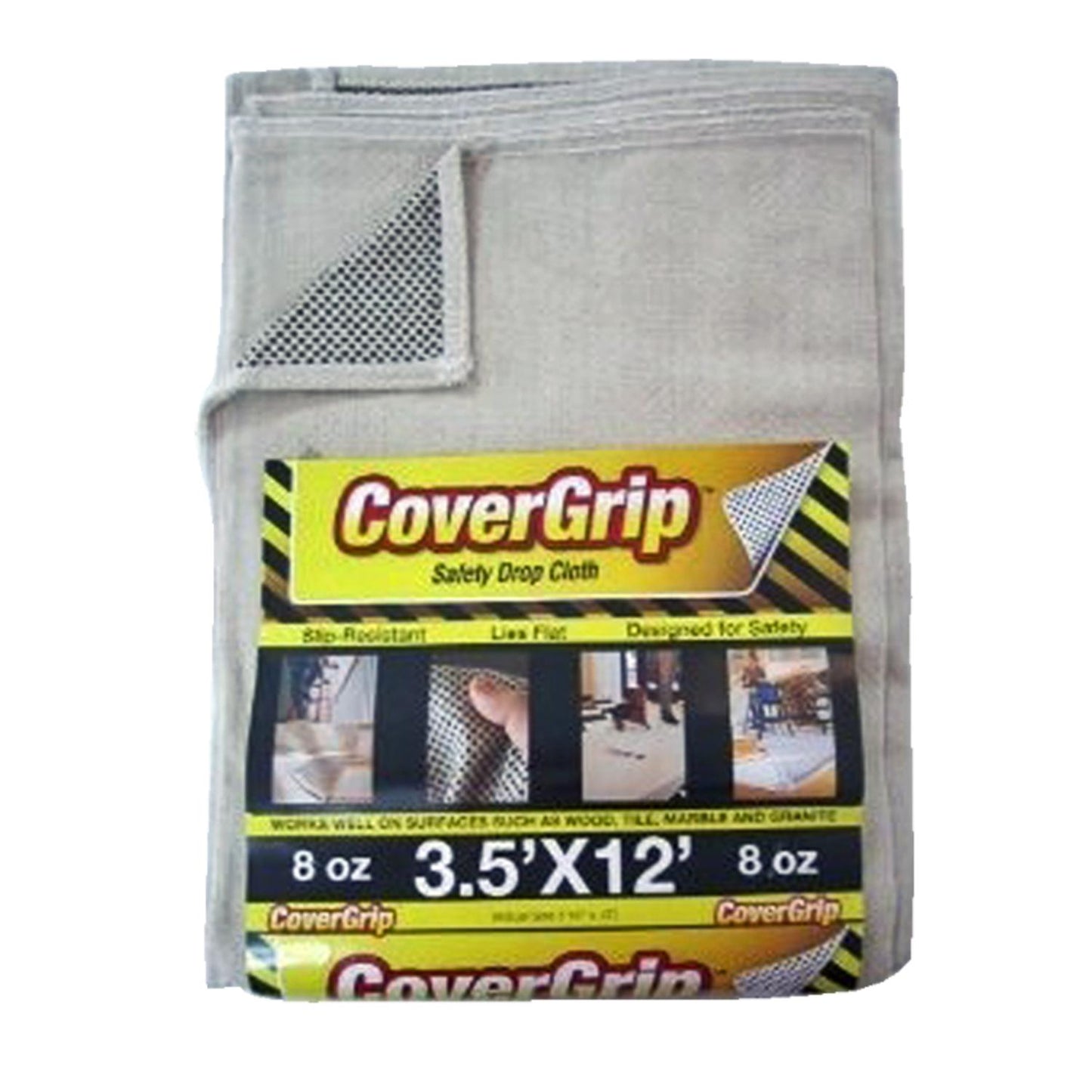 DROPCLOTH 8OZ 3-1/2'X12'