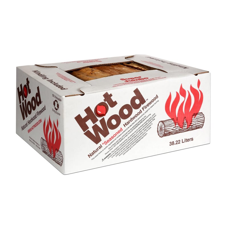 Hot Wood Hardwood Firewood 1 pk