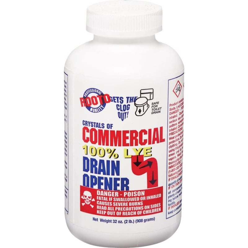 DRAIN CLEANR 32OZ ROOTO