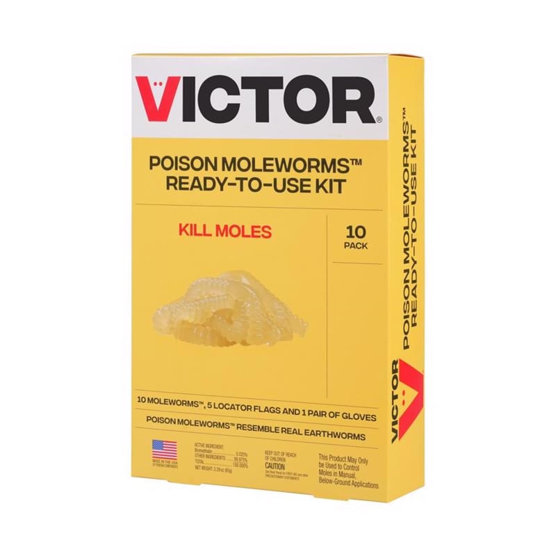 Victor Toxic Worm Bait Worms For Gophers and Moles 10 pk 10 pk