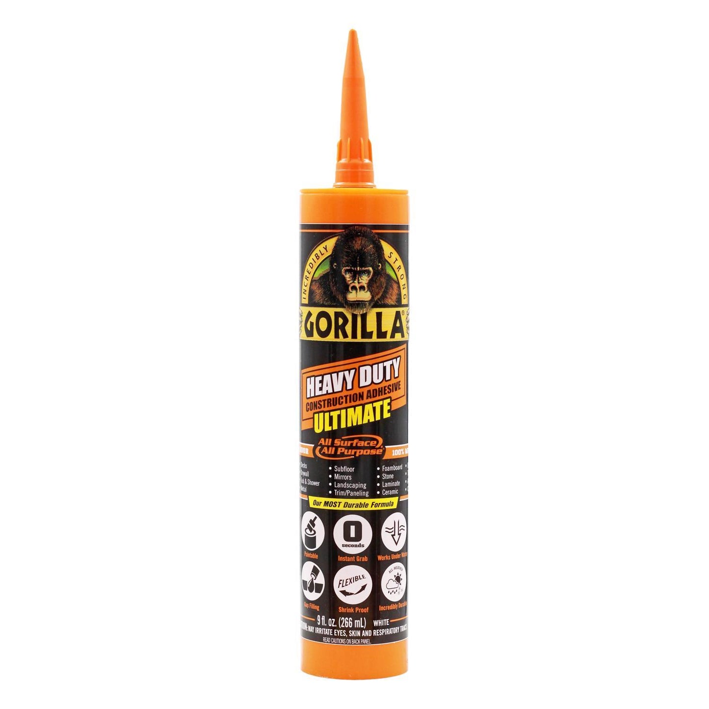 GORILLA CONST ADHSV 9OZ