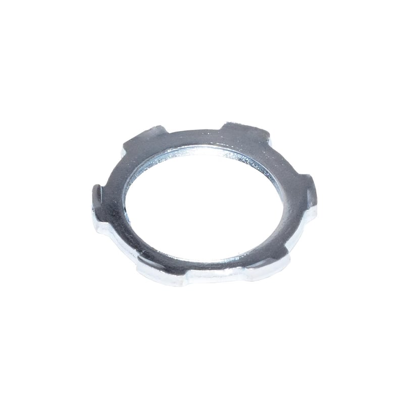 Sigma Engineered Solutions ProConnex 3/4 in. D Zinc-Plated Steel Electrical Conduit Locknut For Rigi