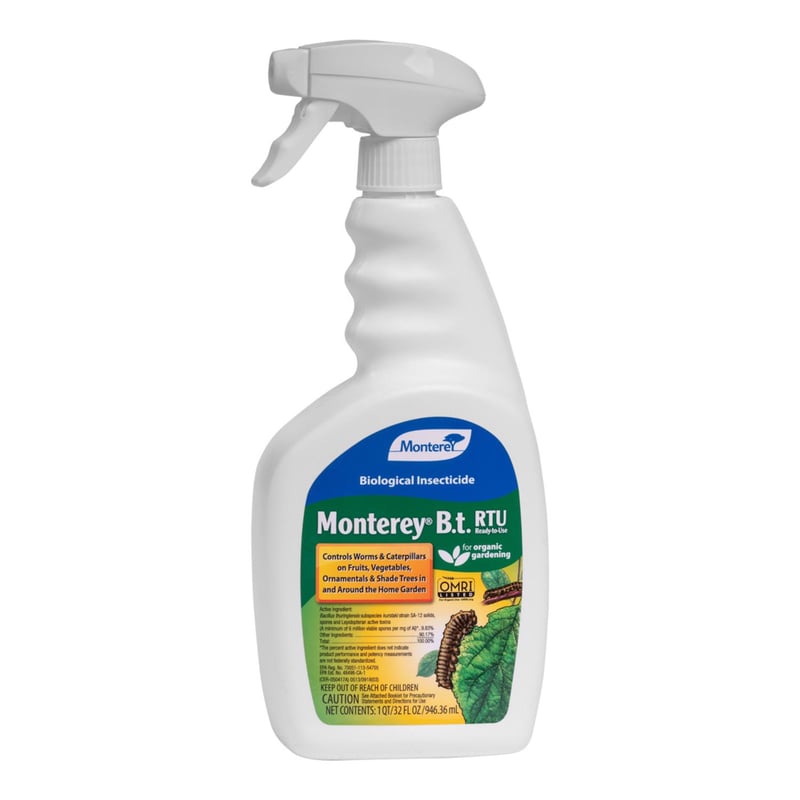 Monterey B.t. RTU Organic Insect Killer Liquid 32 oz