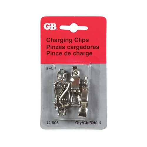 Gardner Bender 5 amps Battery Charging Clips 4 pk