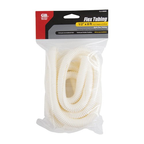 Gardner Bender 8 ft. L White Polyethylene Flex Tube