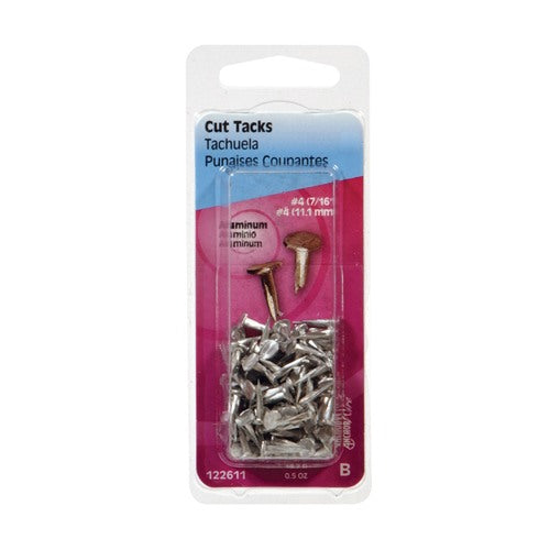 HILLMAN No. 6 X 1/2 in. L Silver Copper Cut Tacks 0.5 pk