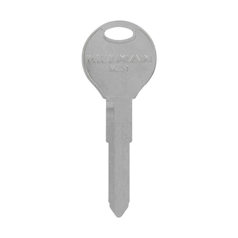 HILLMAN Traditional Key Automotive Key Blank Double For Mazda Silver