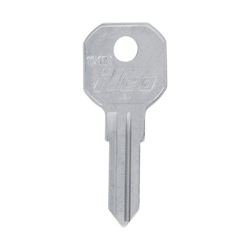 HILLMAN Traditional Key Automotive Key Blank Double Silver