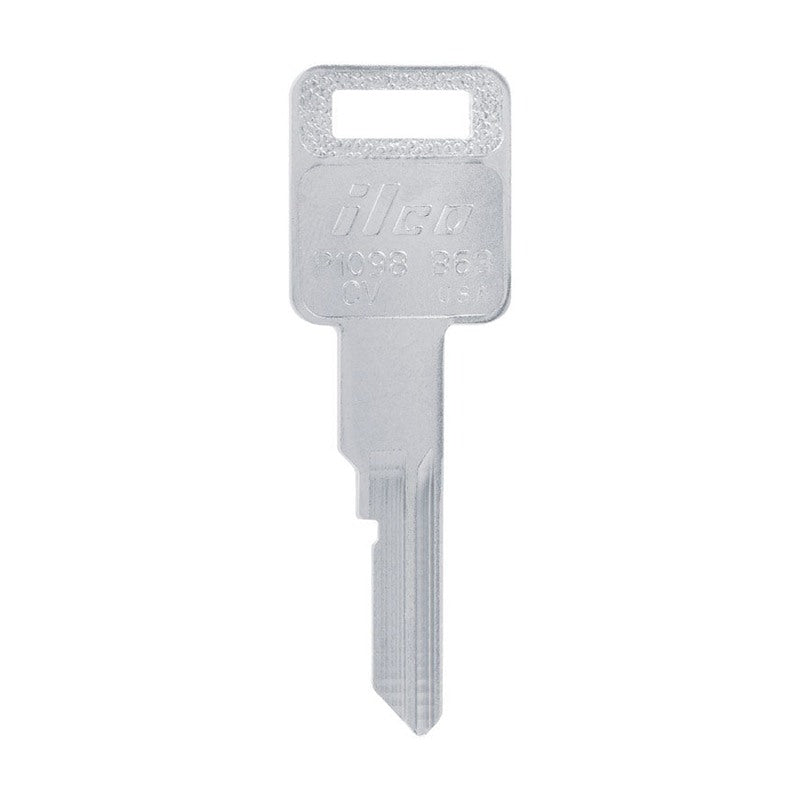 HILLMAN Traditional Key Automotive Key Blank Single For GM Silver