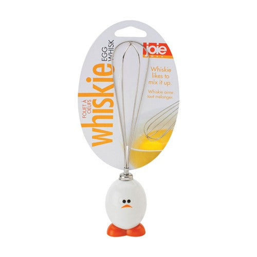 Joie Whiskie Egg White/Silver Plastic/Stainless Steel Whisk