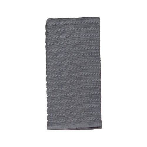 Kay Dee Cooks Kitchen Graphite Cotton Kitchen Towel 1 pk
