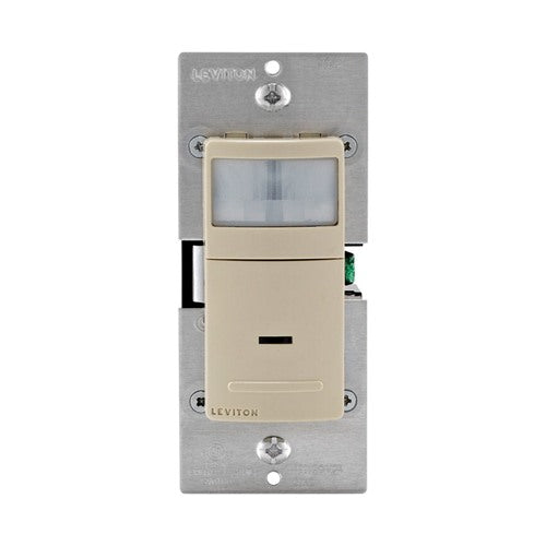 Leviton 2.5 amps Single Pole Motion Sensor Switch Ivory 1 pk
