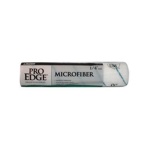 Linzer Pro Edge Microfiber 9 in. W X 1/4 in. Regular Paint Roller Cover 1 pk