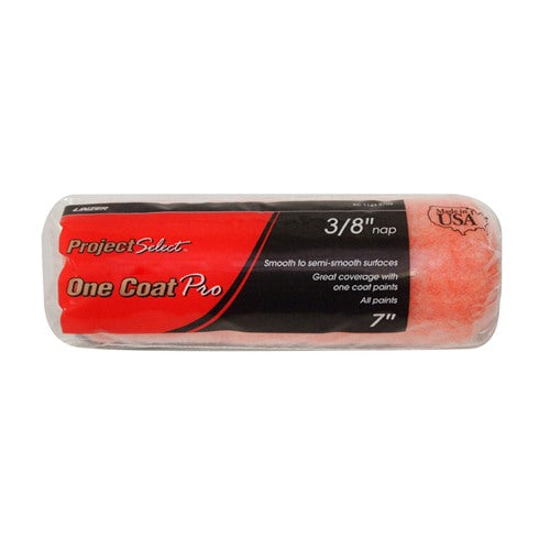 Linzer Project Select Polyester 7 in. W X 3/8 in. Regular Paint Roller Cover 1 pk