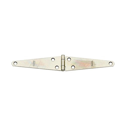 National Hardware 5 in. L Zinc-Plated Light Strap Hinge 2 pk