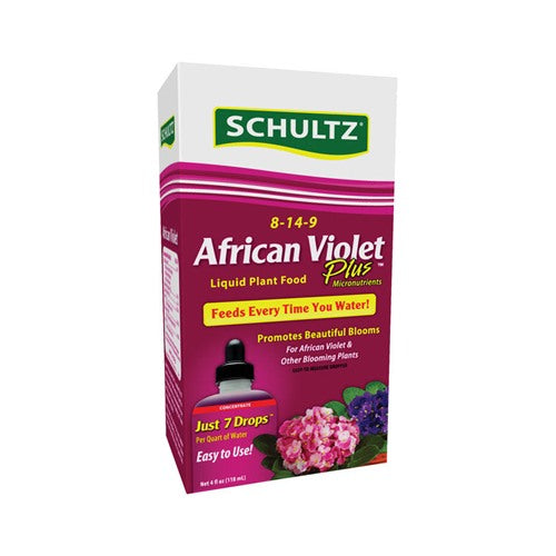 Schultz African Violet Plus Liquid Plant Food 4 oz