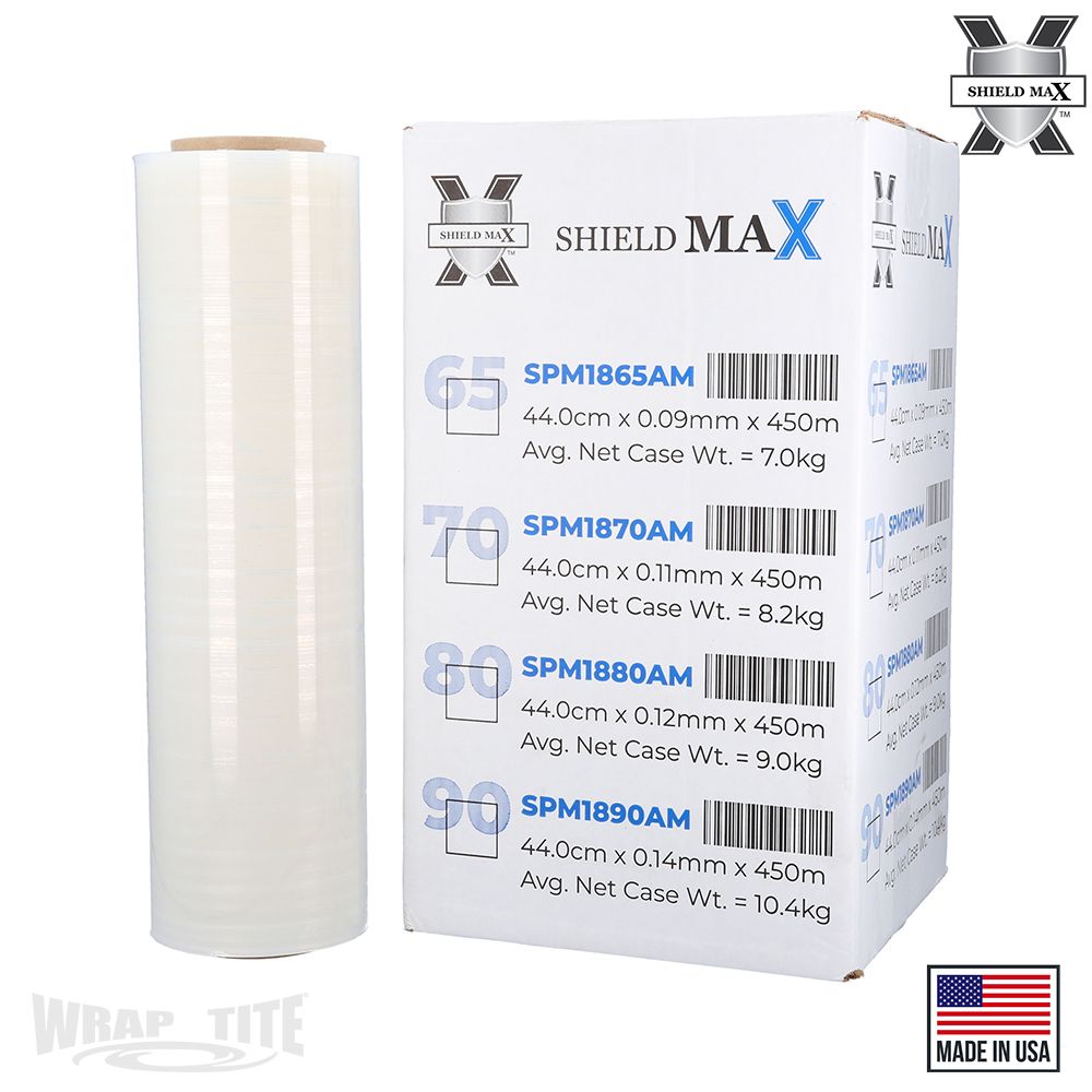 30.5cm x 600m x 9 Mic 4rls/CS Hi-Perf Hand Film