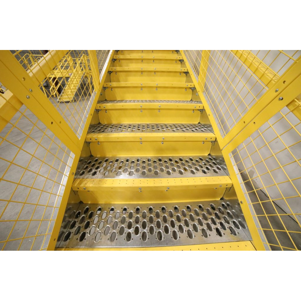 California CBC Compliant IBS Stairways and OSHA Compliant Optional Treads