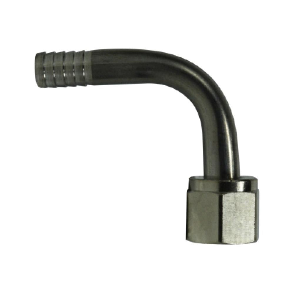 Stainless Steel Female Flare Swivel Nut Elbow | 3 Stocked Part Numbers (34526–34531)
