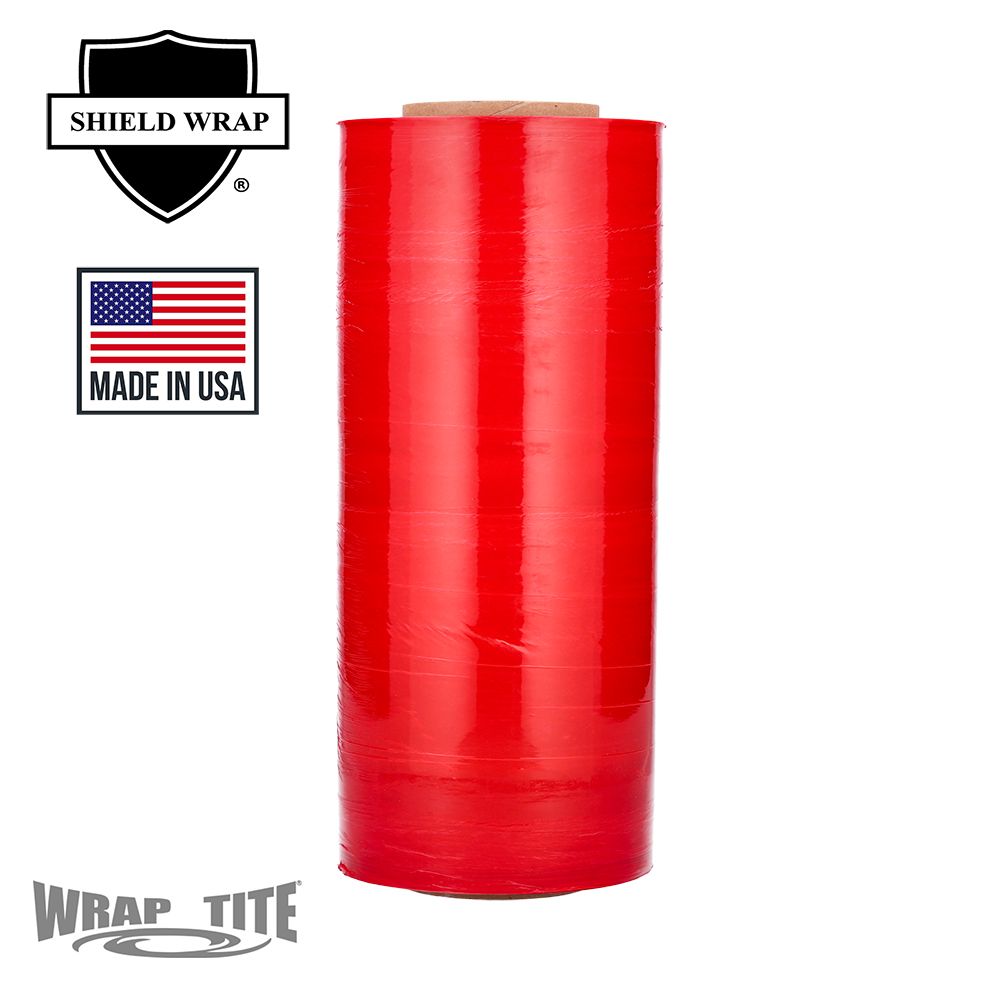 20 x 5000 x 80, 40 RLS/plt Machine Cast Tinted Red