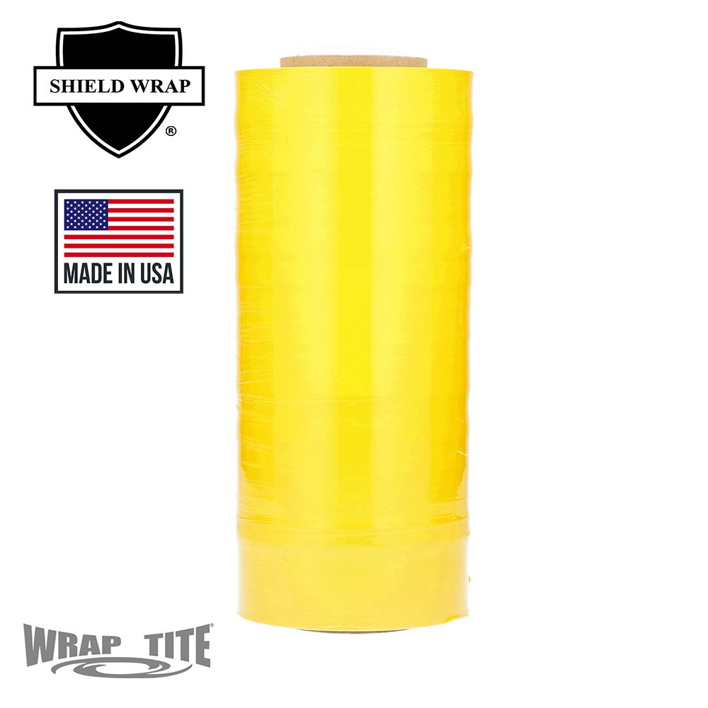 20 x 5000 x 80, 40 RLS/plt Machine Cast Tinted Yellow