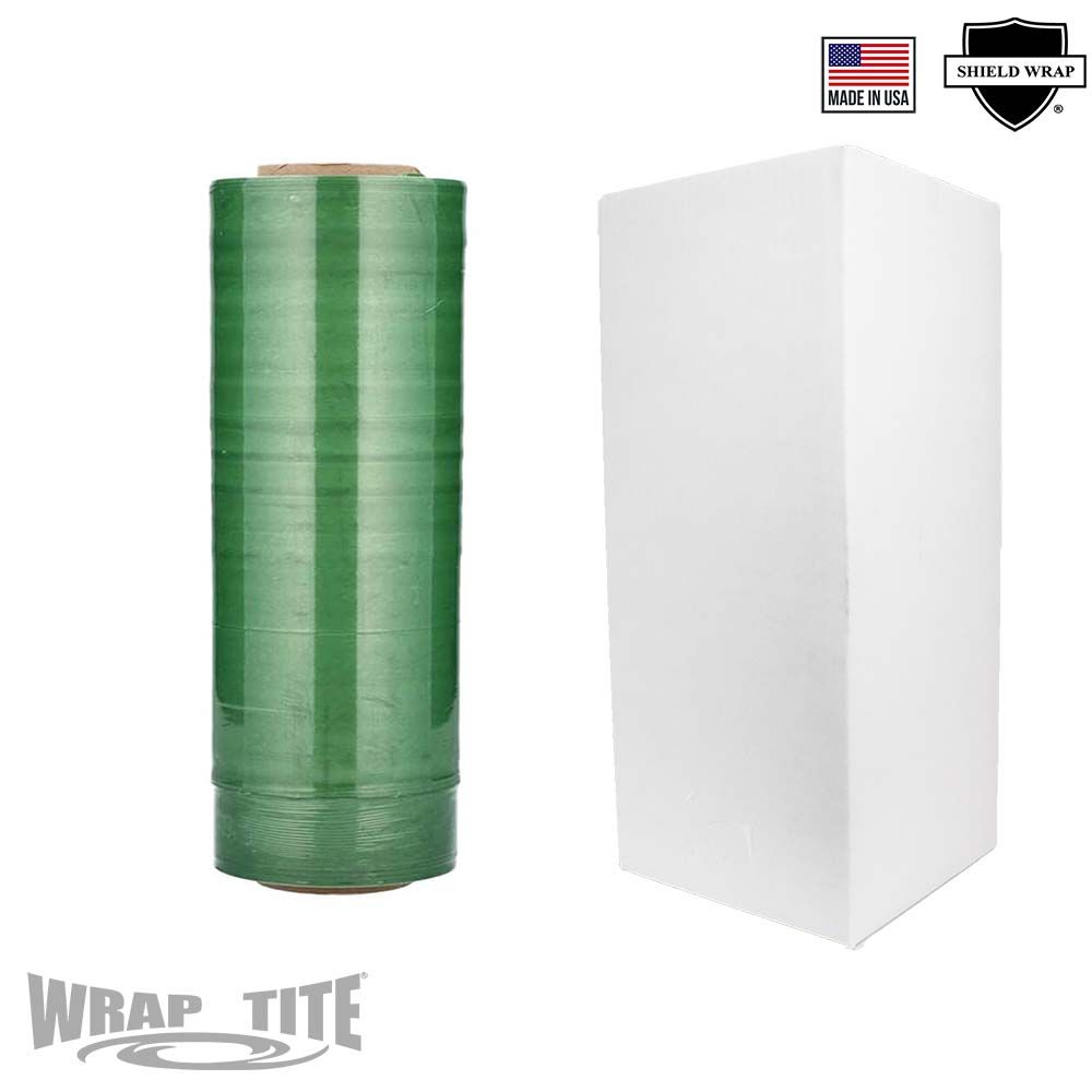 20 x 5000 x 80, 40 RLS/plt Machine Cast Dark Green Boxed