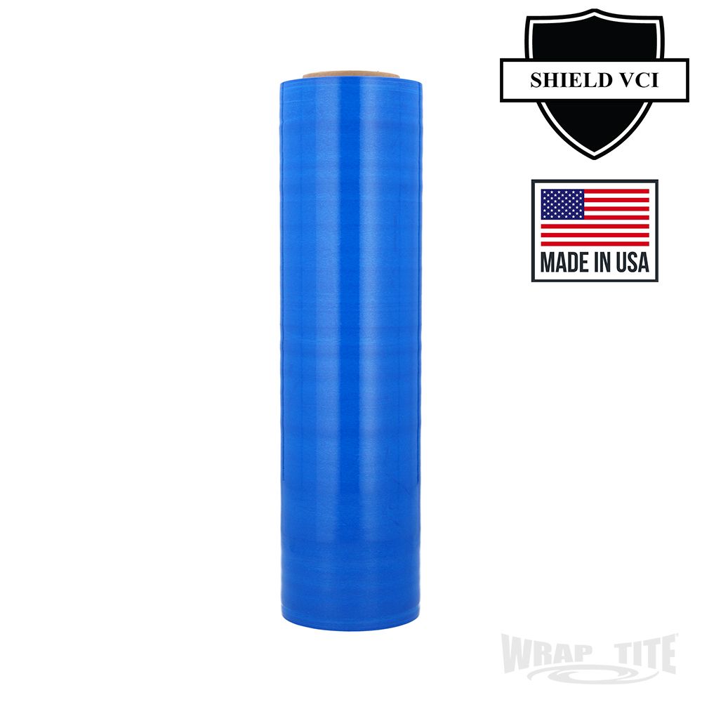 20 x 4500 x 100, 40 RLS/plt, Blue VCI Machine Wrap