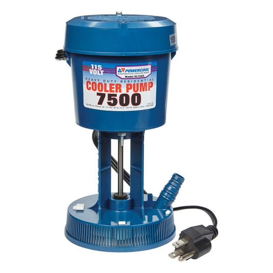 Dial blue plastic submersible evaporative cooler pump